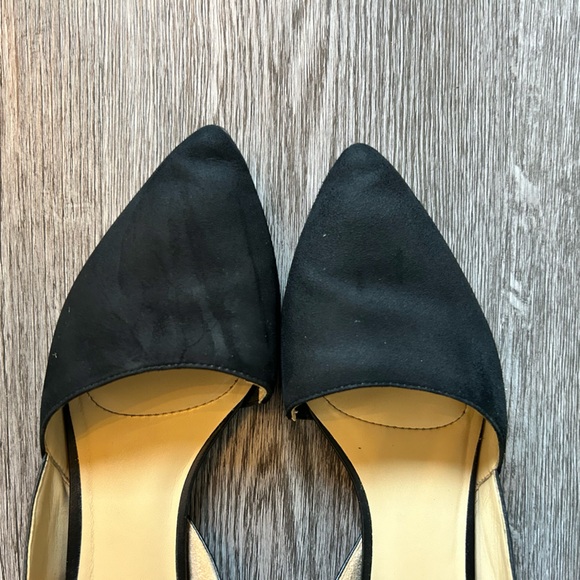 Naturalizer Samantha Black Leather D’Orsay Flats | 8.5 - Picture 3 of 9